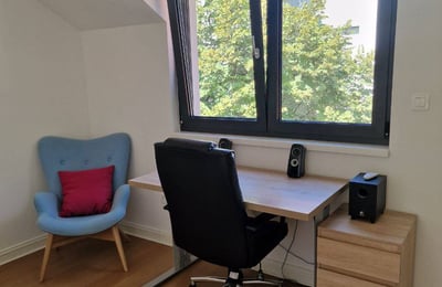Rental of a spacious 3-room apartment, 67 m², city center, Belgrade, Serbia